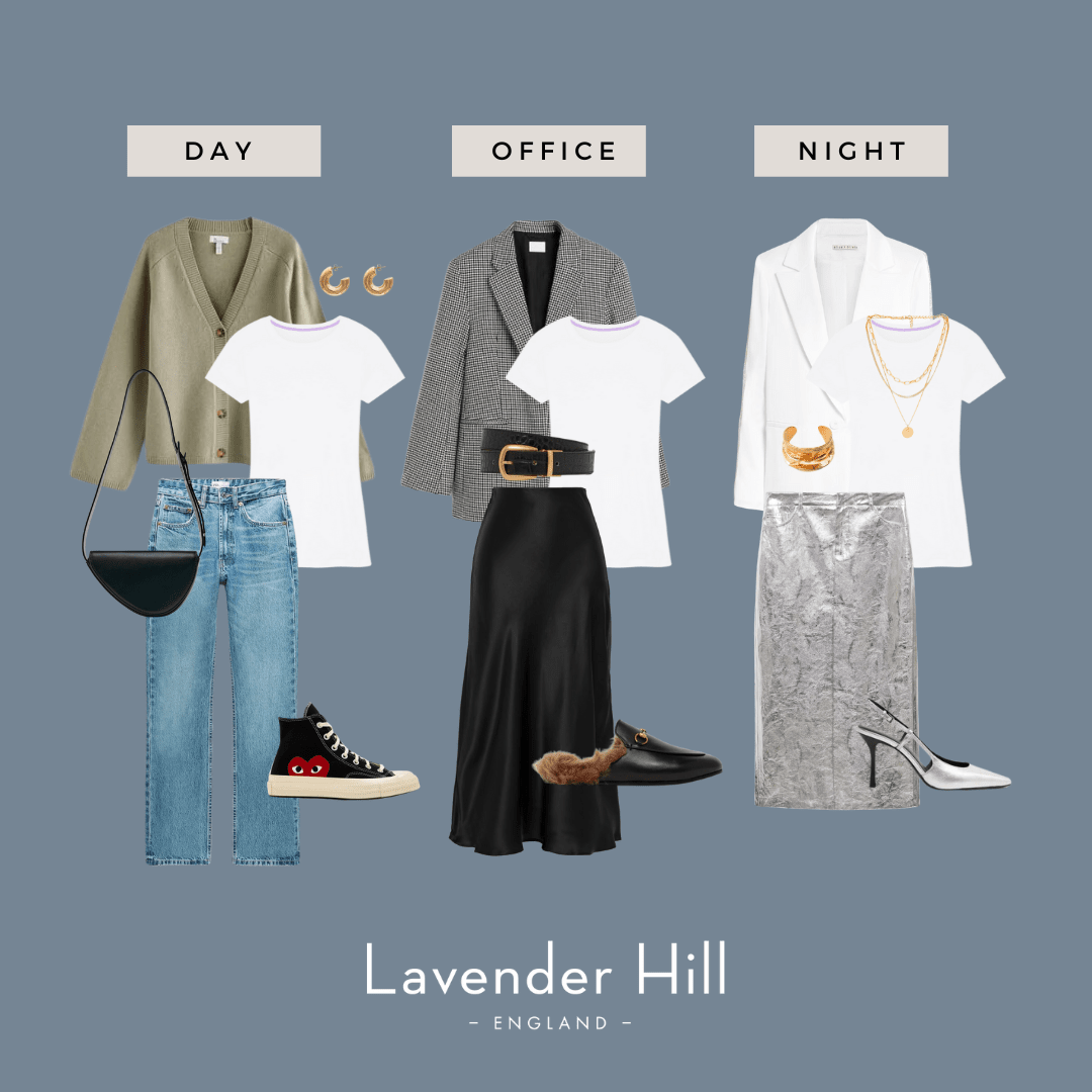 3 Ways To Wear A White T-shirt