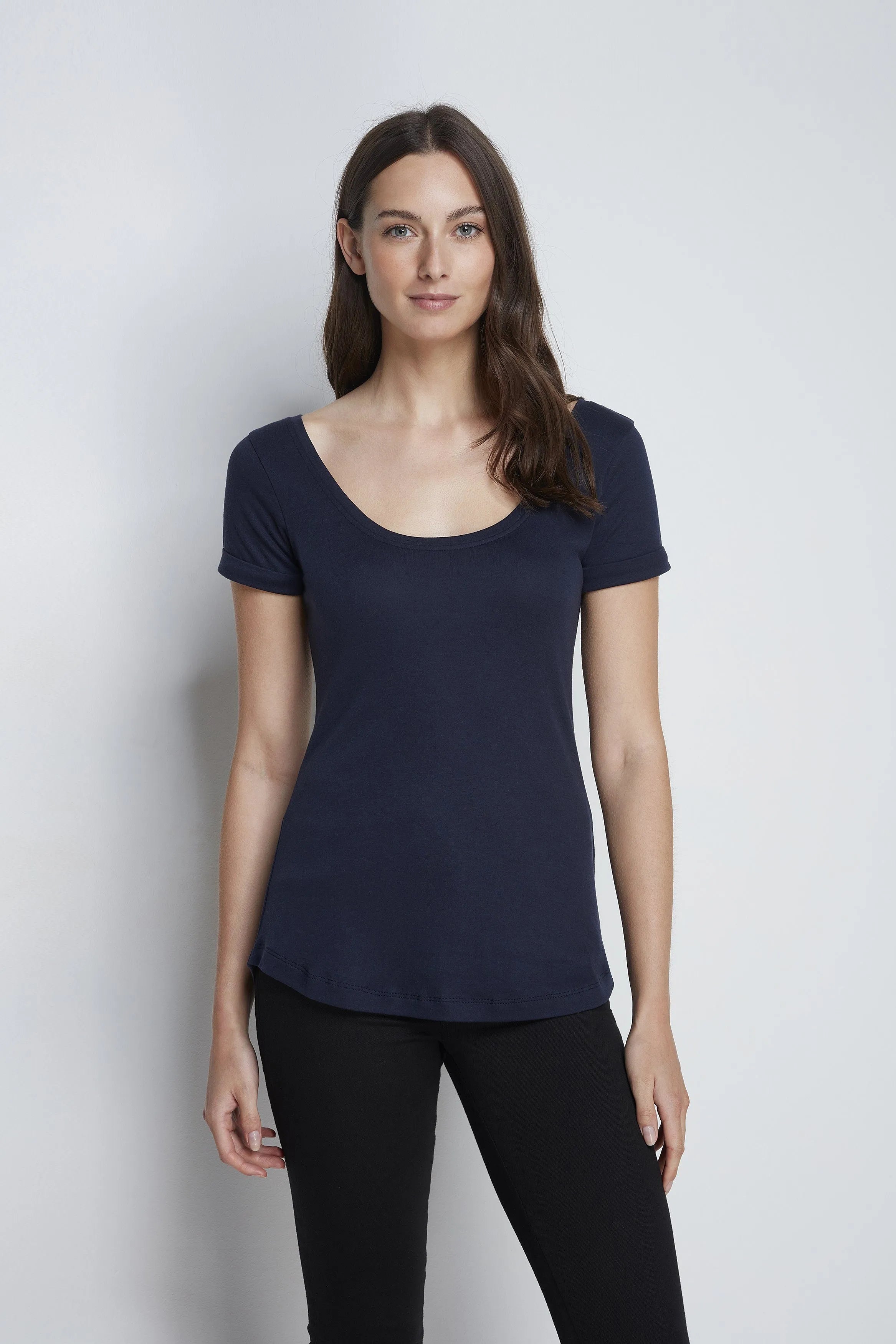 Boat Neck Women's T-shirts