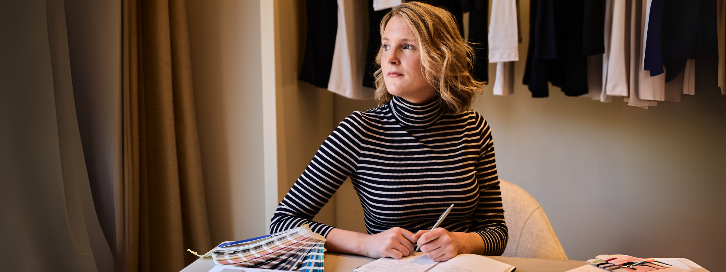 Isobel Ridley, founder of lavender hill clothing