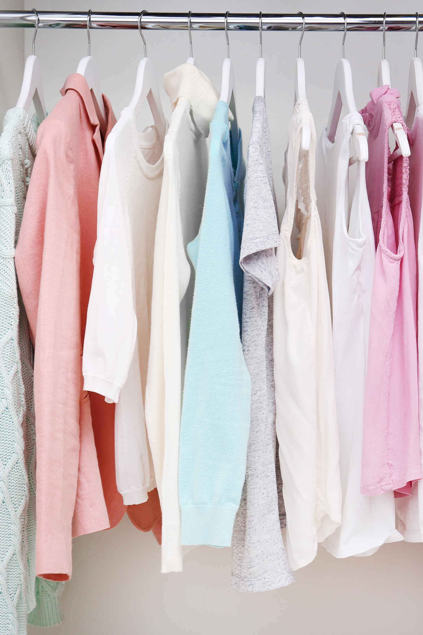 Pastel Coloured Womenswear Clothing