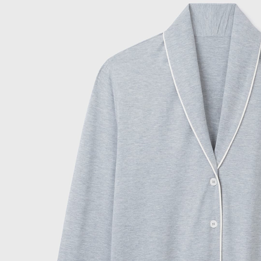 Luxury women's grey pyjamas