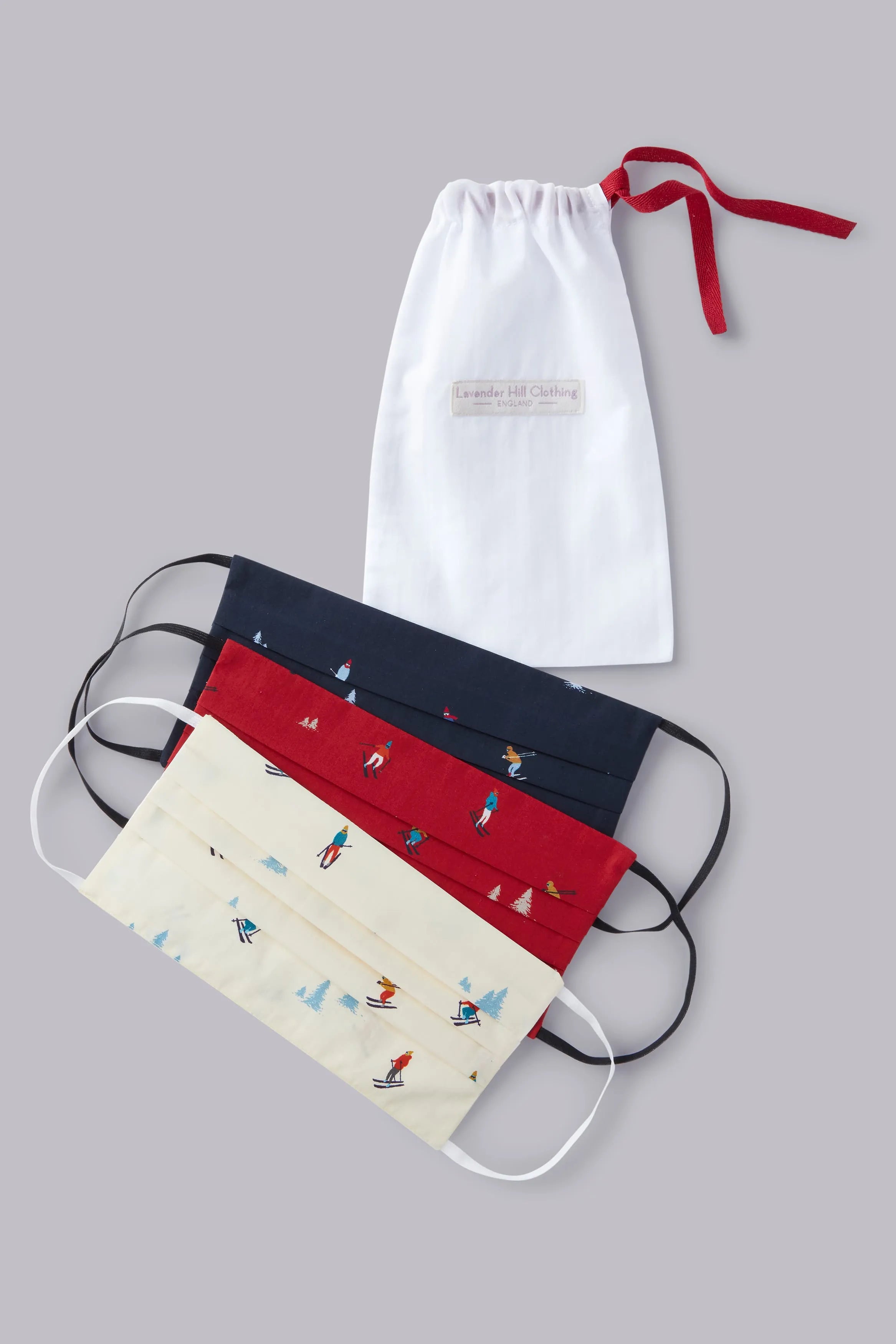 Cotton Face Mask - pack of 3 Face Masks Lavender Hill Clothing