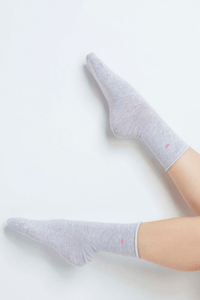 Heart Cotton Socks Socks Lavender Hill Clothing