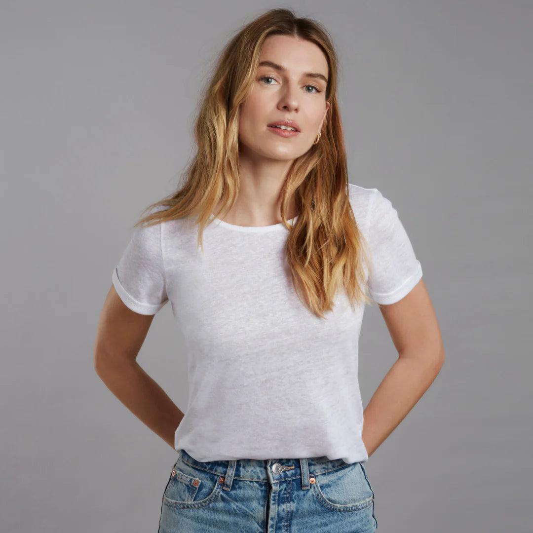 How to Style: The White Linen Tee – Lavender Hill Clothing