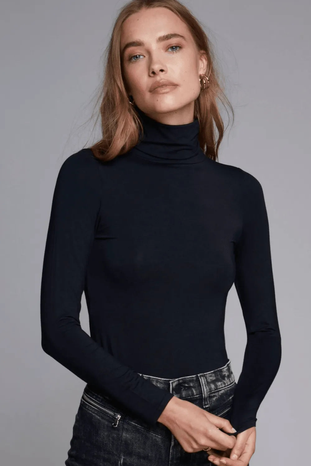 High-neck tops
