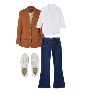 How to style a top with a blazer - what to wear under a blazer jacket