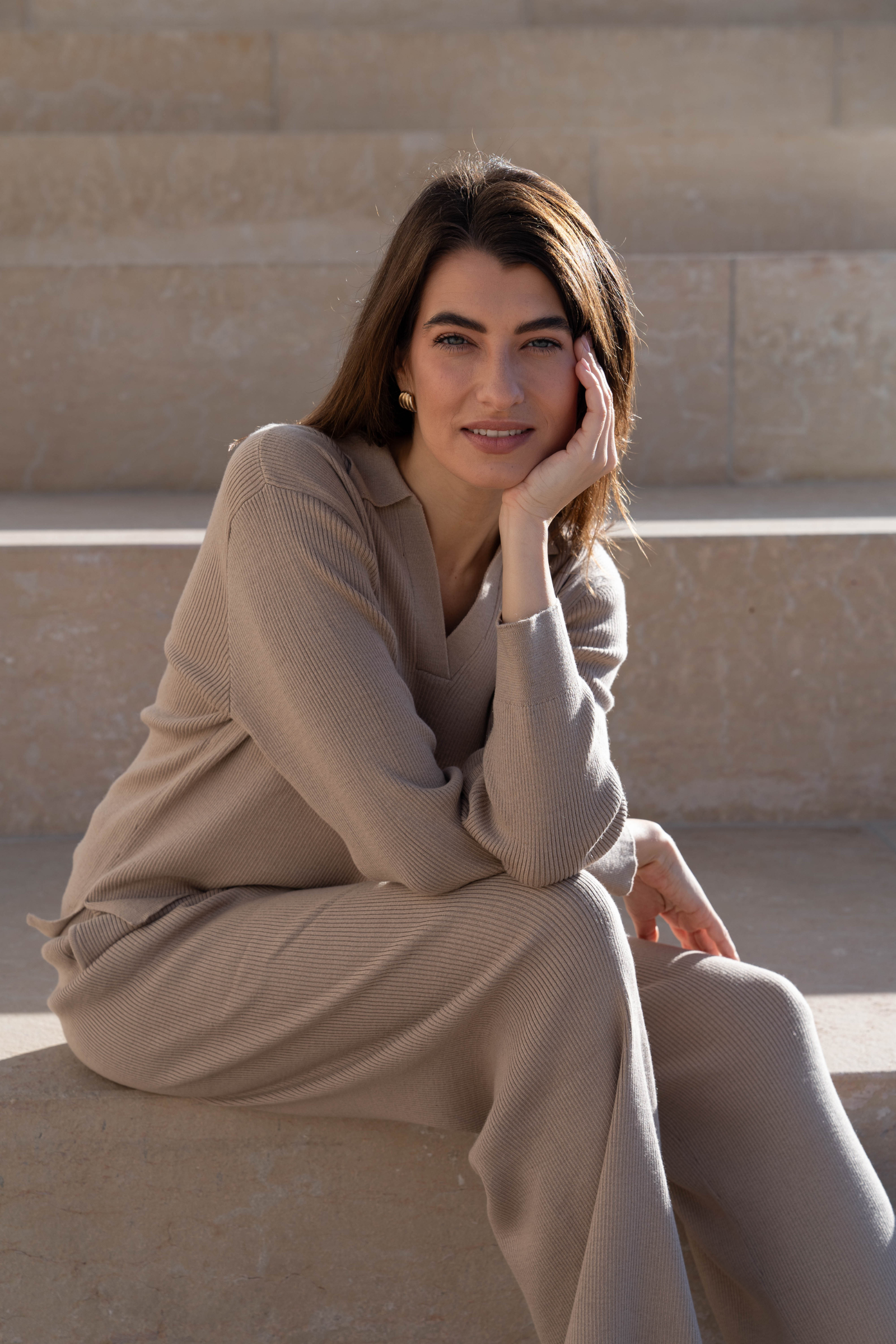 Ribbed Lounge Jumper