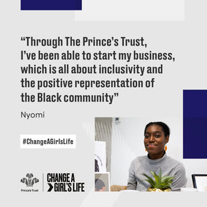 Lavender Hill Clothing supports the Prince's Trust Change a girls life campaign