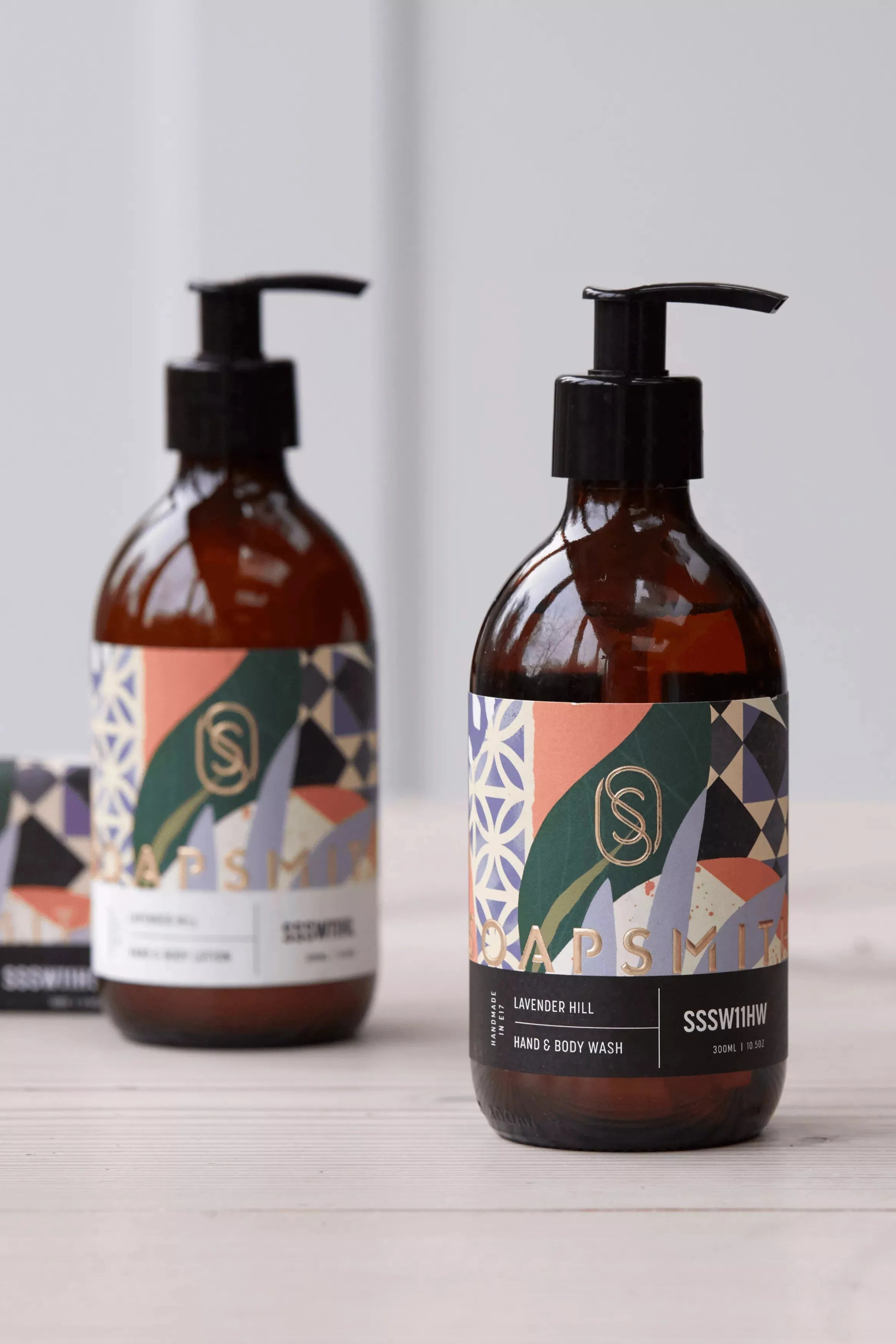 Lavender Hill Hand Wash by Soapsmith Lavender Scented Toiletries Lavender Hill