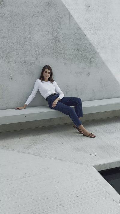 Quality womens tshirts made by lavender hill - the perfect white t-shirt