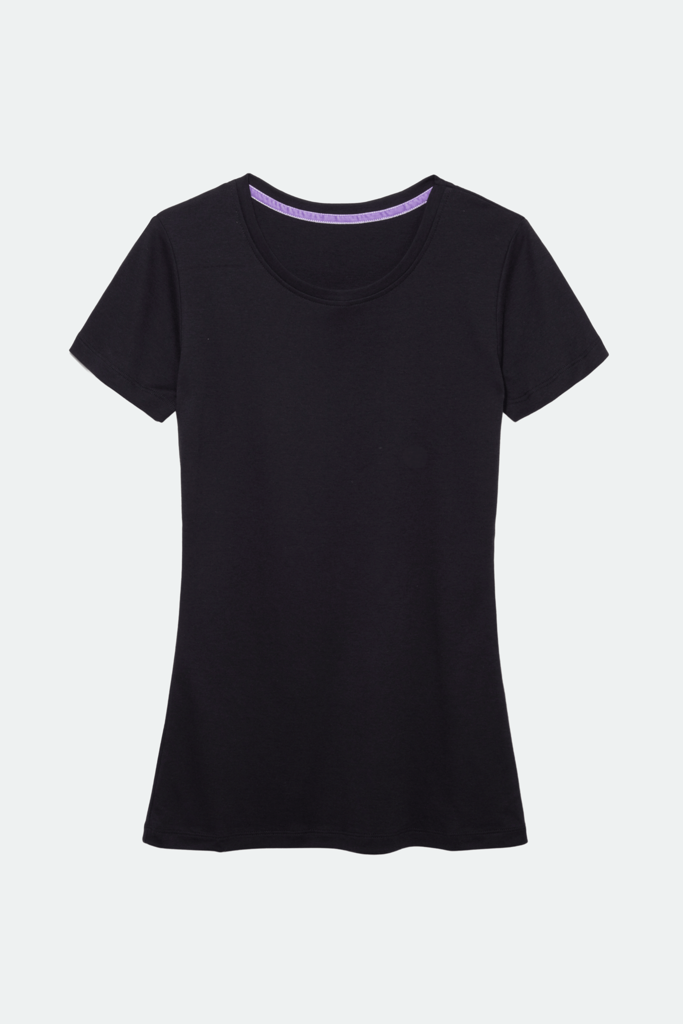 Women's Short Sleeve Crew Neck Cotton Modal Blend T-shirt Bundle Black | Short Sleeve Multi Pack T-shirts | Lavender Hill Clothing