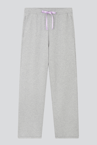 Luxury Women's Grey Lounge trousers - Comfortable Grey Sweatshirt - High Quality Loungewear by Lavender Hill Clothing