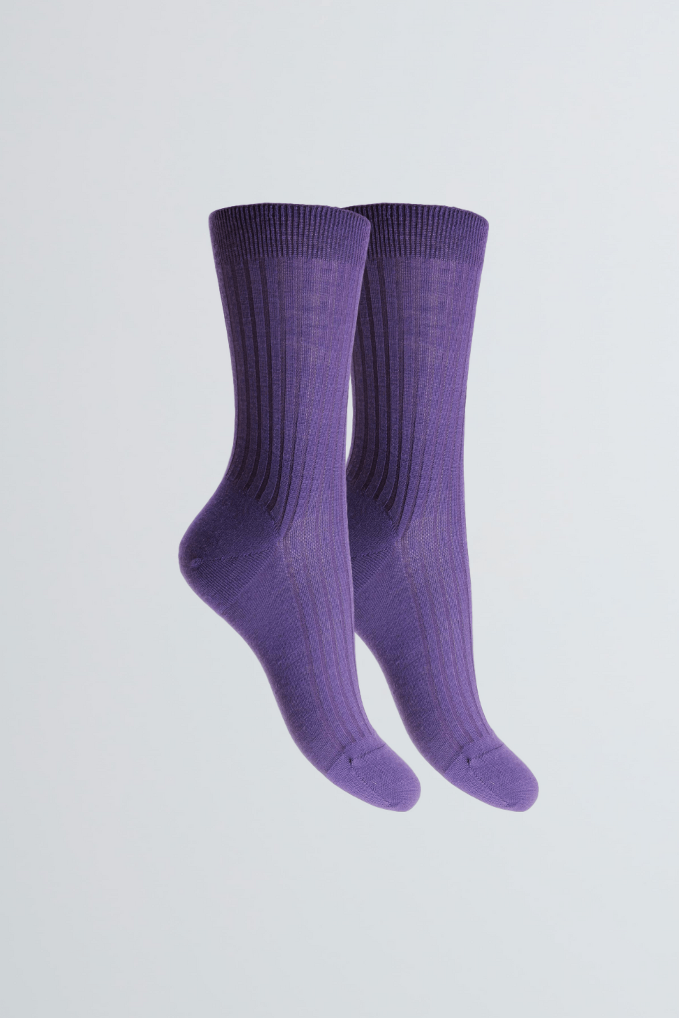 Womens Merino Wool Socks - Womens Purple Merino Wool Socks - Soft Wool Socks - Comfortable Merino Wool Socks - Sustainable Lavender Hill Clothing