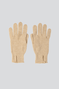 Scottish Cashmere Button Gloves - Natural Cashmere Gloves - Luxury Gloves - Women's Accessories Lavender Hill Clothing