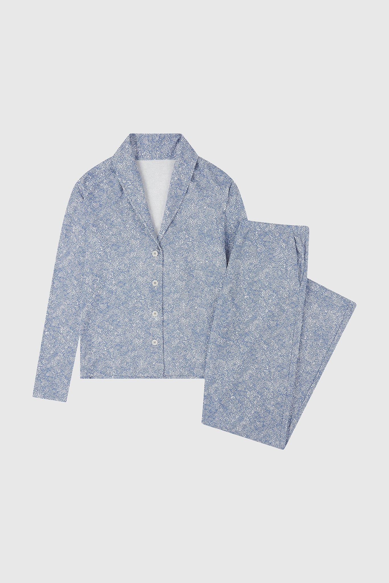 Luxury Womens Print Pyjama Set by Lavender Hill Clothingg