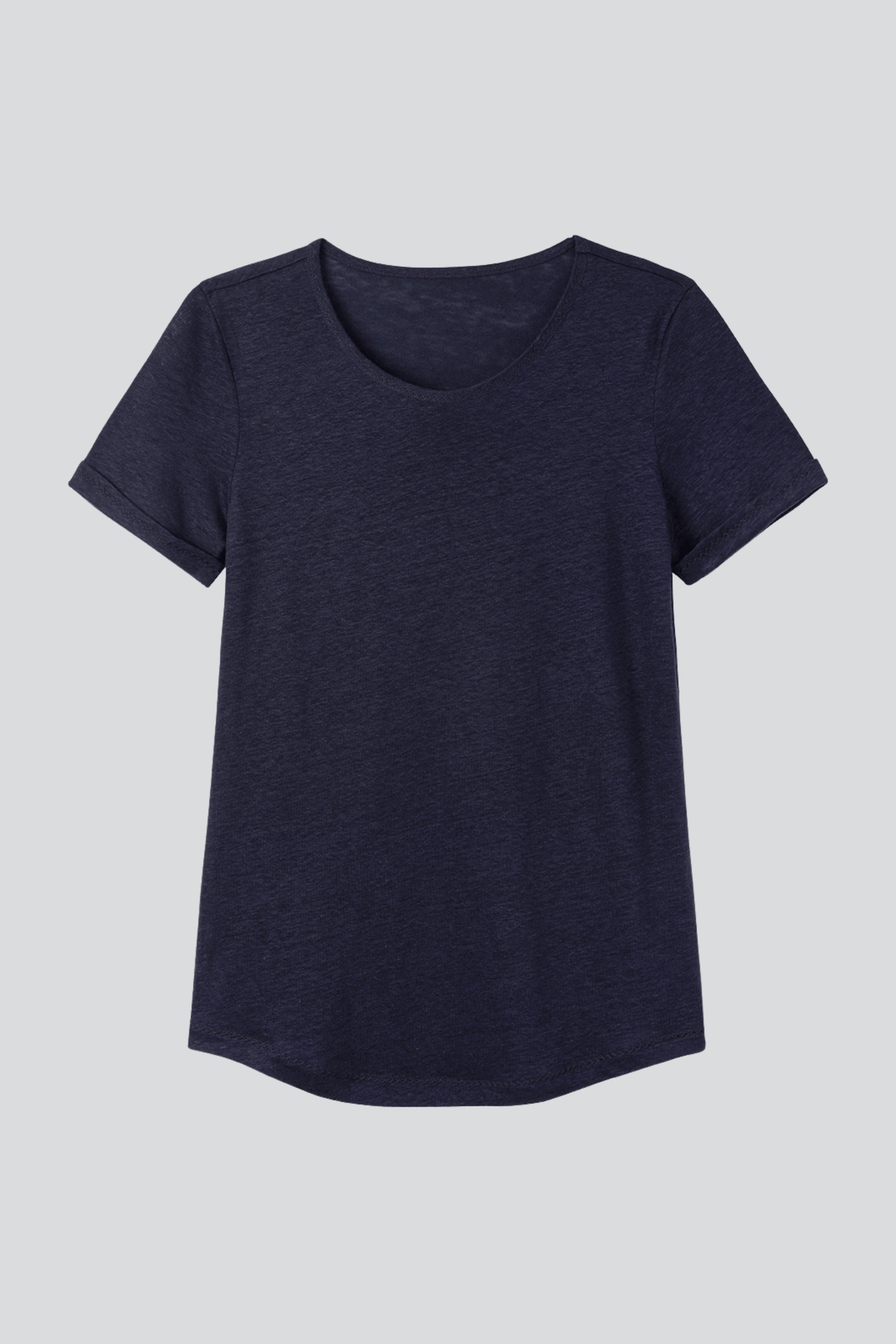 Linen T-shirt Short Sleeve T-shirt Lavender Hill Clothing